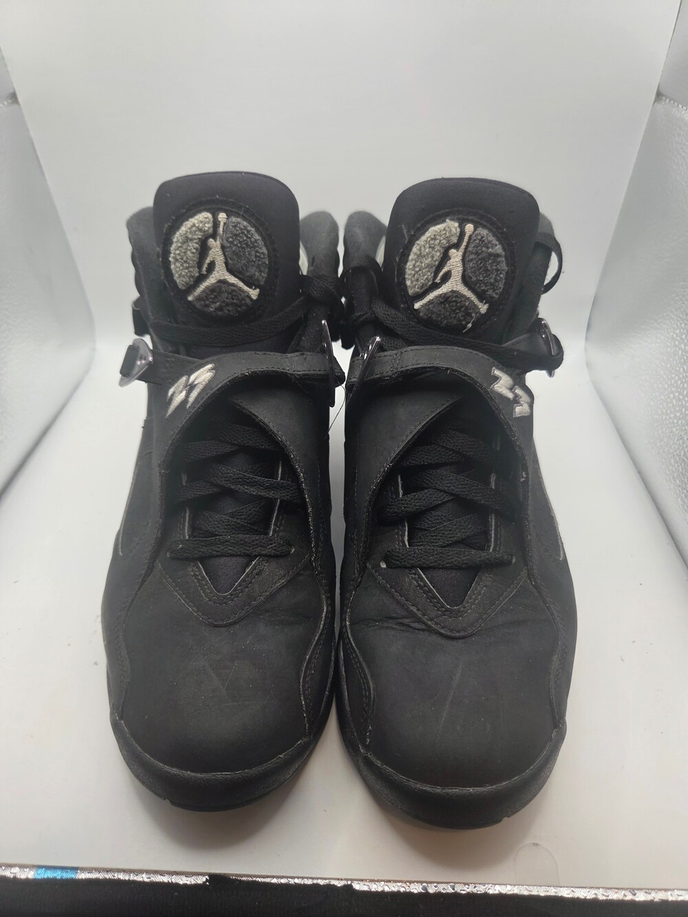 Air Jordan 8 Retro Black Men's Basketball Sneakers